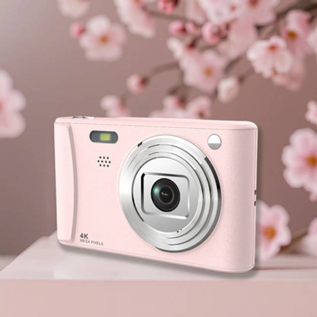 SHEIN Vintage High Definition Digital Camera (32G Memory Card Included), USB3.0, 4K HD, Portable Travel Photography Camera, Compact And Lightweight Card Cam