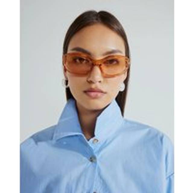 River Island Womens Blue Boxy Fit Short Sleeve Shirt - L
