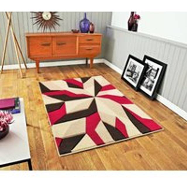 Modern Hand Carved Soft Thick Area Rug - Contemporary - Light Beige - 160cm x 230cm