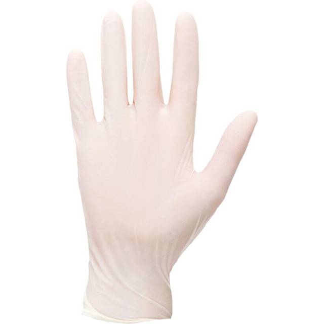 Portwest Adult Latex Disposable Gloves (Pack of 100)