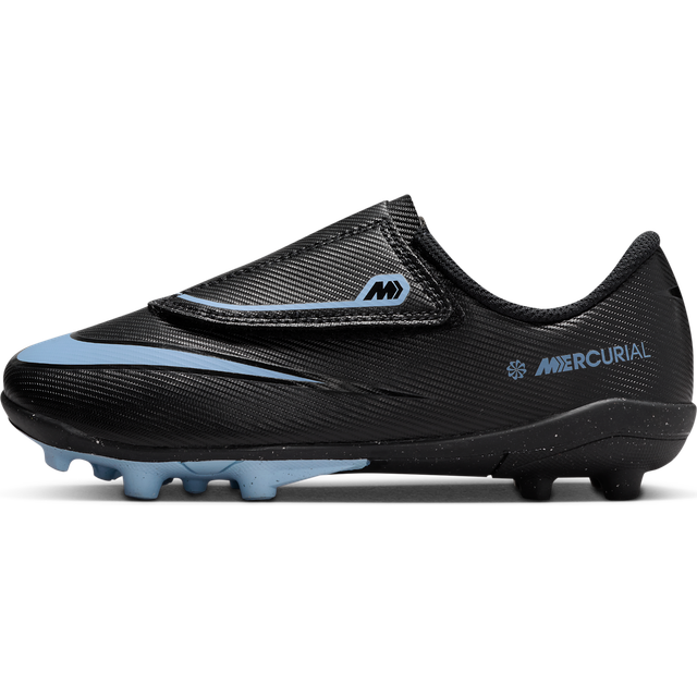 Nike Jr. Mercurial Vapor 16 Club Younger Kids' Multi-Ground Low-Top Football Boot - Black - 8.5