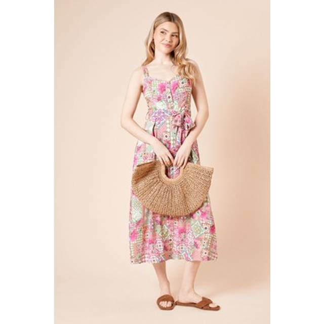 Dorothy perkins multi midi dress womens daywear dresses