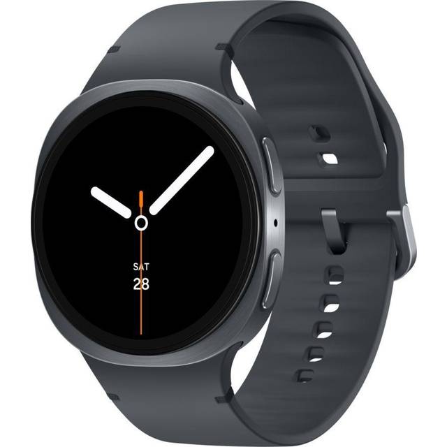 SAMSUNG Galaxy Watch8 BT with Bixby - Graphite, 40 mm, Silver/Grey