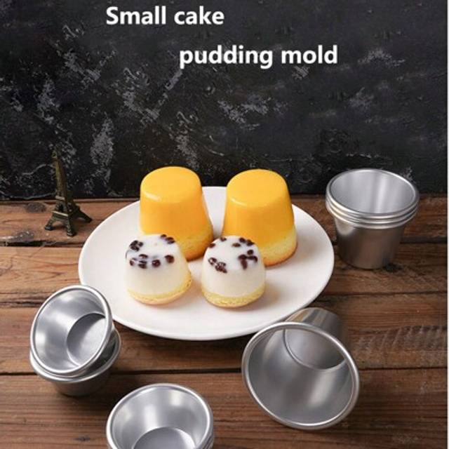 SHEIN 2-Inch Circular Mini Pudding Mold, Mini Cake Mold, Suitable For Cheesecake, Bread, Pizza, Chiffon Cake, And Gummies - DIY Cooking Tool, Please Note Th