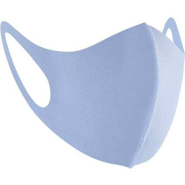 (Blue) 6 Pcs Fashion Cloth Fabric Face Protection, Unisex Earloop 6 Colors Washable, Reusable