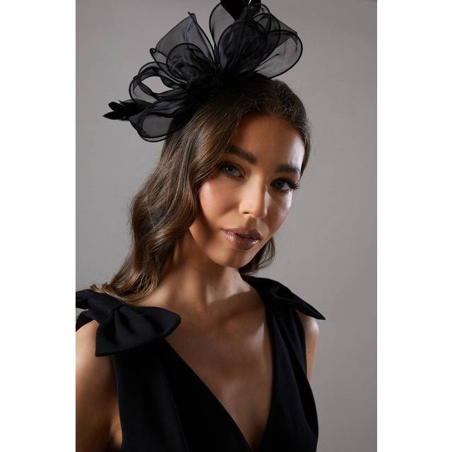 Coast black fascinator womens occasion hair accessories