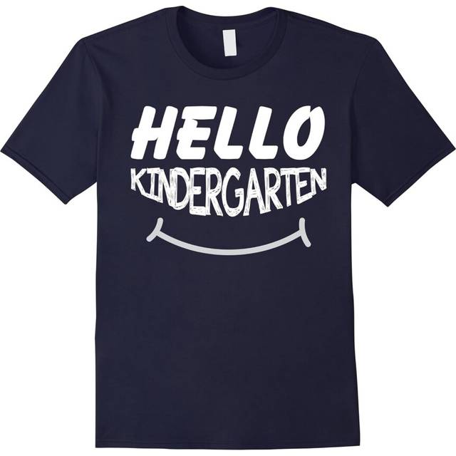 (M) Hello Kindergarten lovely arrow Kid _ Teacher T-shirt-Father's Day
