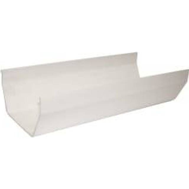 FloPlast Square Gutter - 114mm x 4mtr White