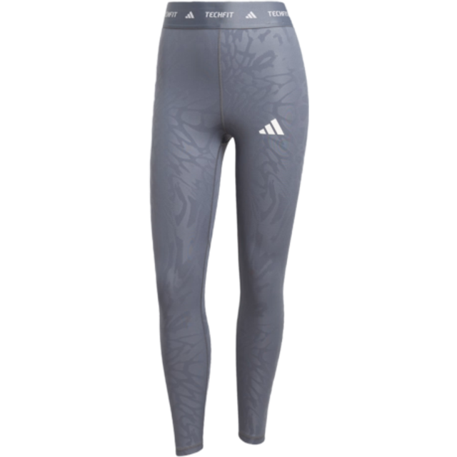 Techfit Printed 7/8 Leggings - Onix - S