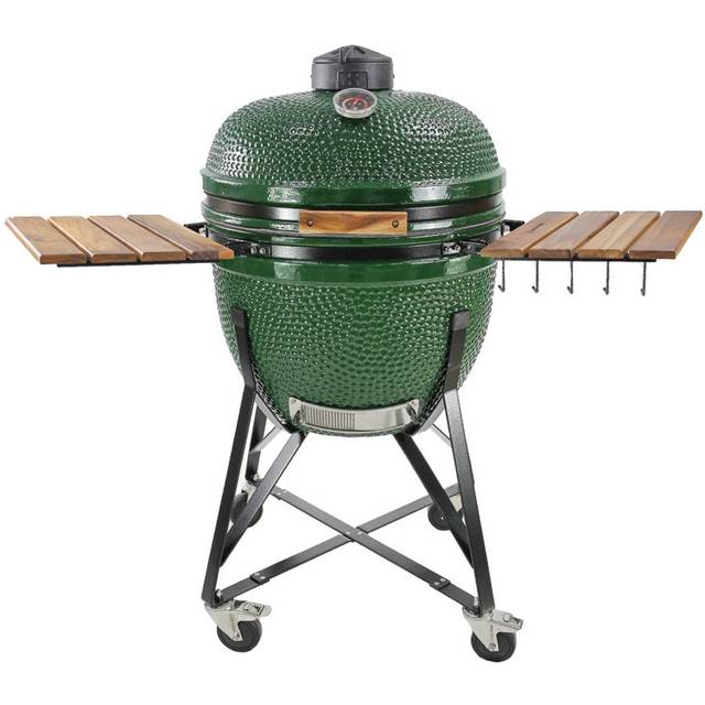 Kolgrill Kamado Sumo Maxi 25" Ø64Cm Grön