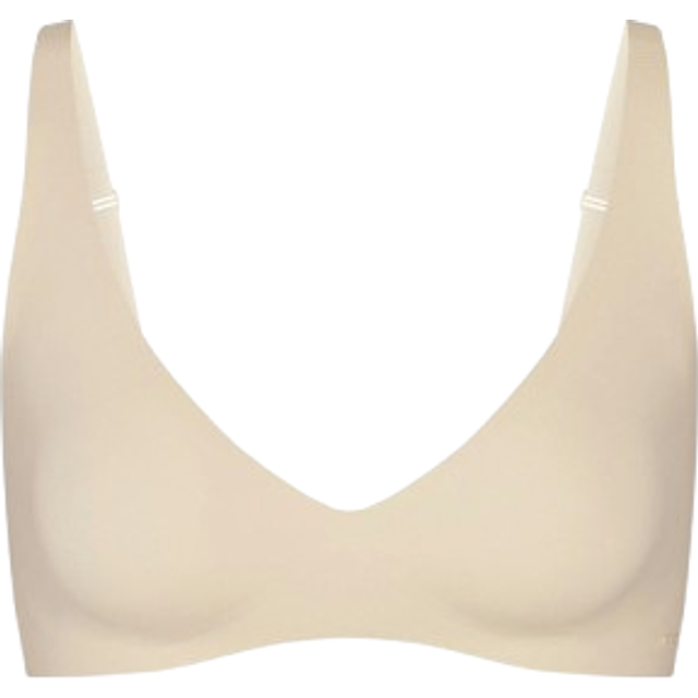 SKIMS Plunge Bralette | Light Neutral | 4XL - Sand
