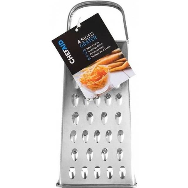 Chef Aid Stainless Steel 4 Sided Box Grater One Size