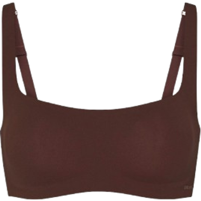 SKIMS Scoop Bralette | Deep Neutral | XL - Cocoa