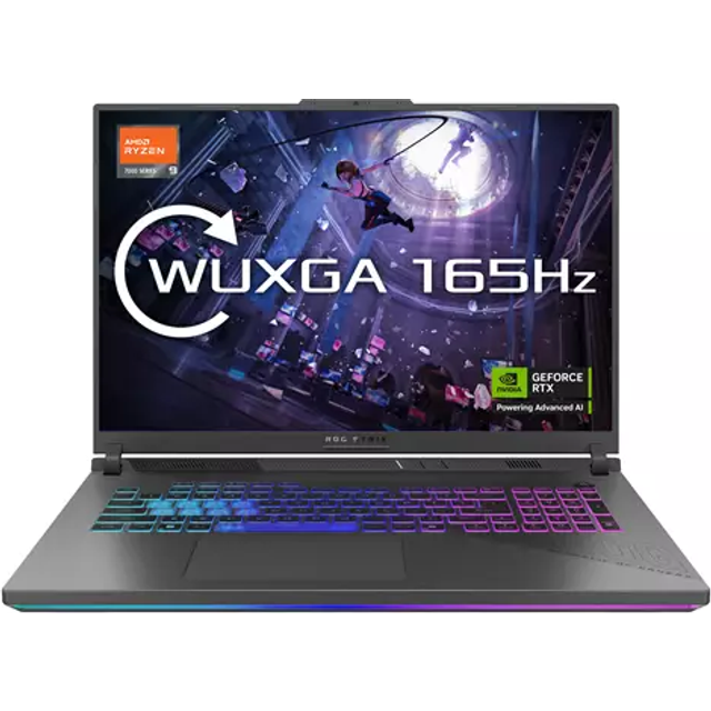 ASUS ROG Strix G16 16" Gaming Laptop - NVIDIA® GeForce RTX™ 5070 Ti, AMD Ryzen™ 9, 1TB SSD - Eclipse Grey