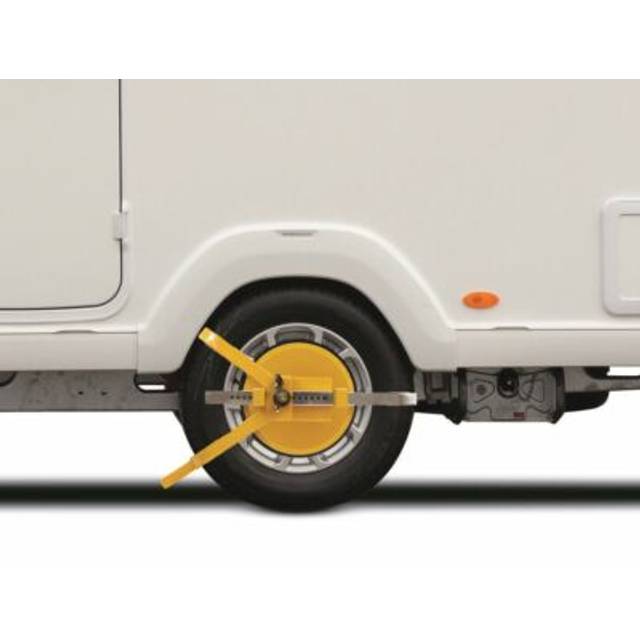 Anti-theft security protection wheel clamp lock fits knaus starclass 560 2006