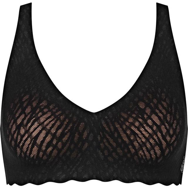 Sloggi Zero Feel Bliss Soft Bra - Black - S plus