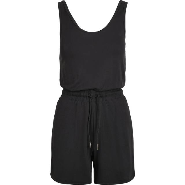 Women's sleeveless jumpsuit Urban Classics modal - Noir
