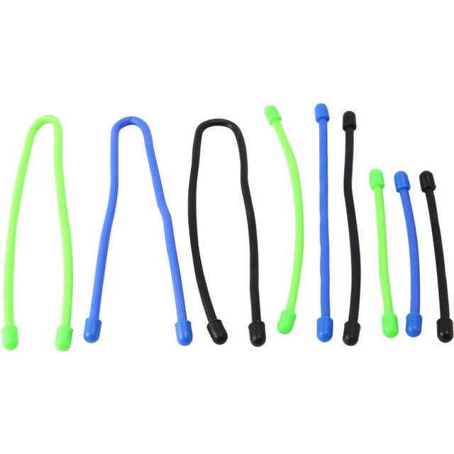 9Pcs/Set Silicone Cable Tie, Reusable Twist Tie Straps, 4-Inch,6-Inch,12-Inch