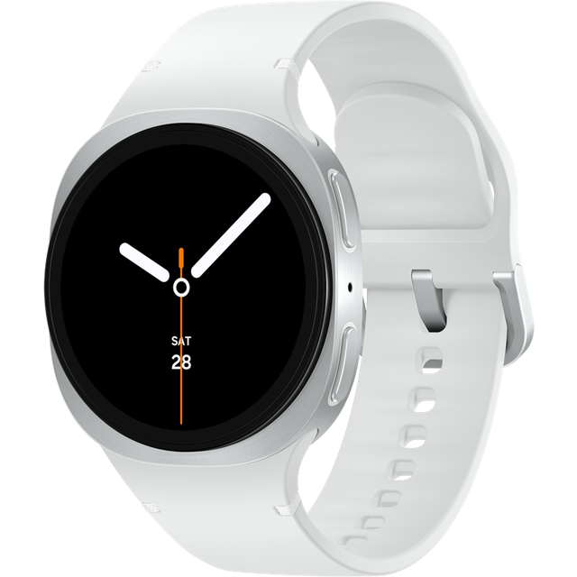 SAMSUNG Galaxy Watch8 BT with Bixby - Silver, 40 mm, Silver/Grey