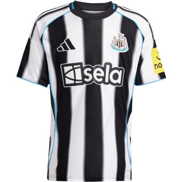 Newcastle United FC 25/26 Home Jersey Kids - Black / White - 7-8Y