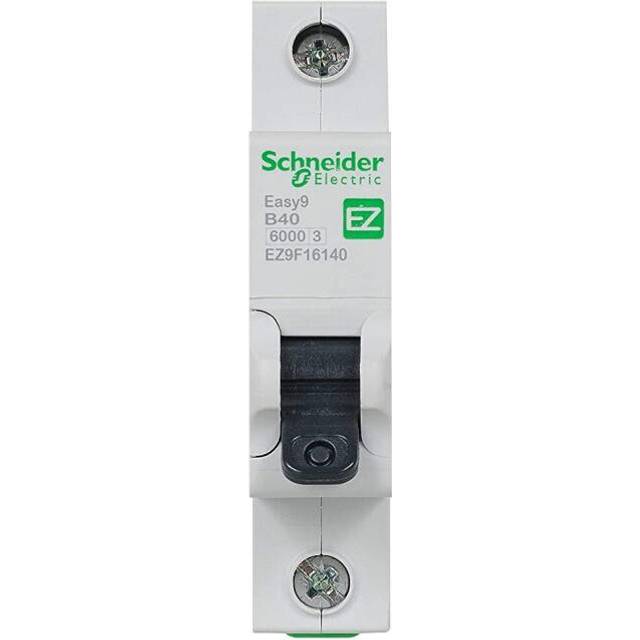 Schneider Easy9 1 Pole Type B 40A MCB 6kA 230V - EZ9F16140