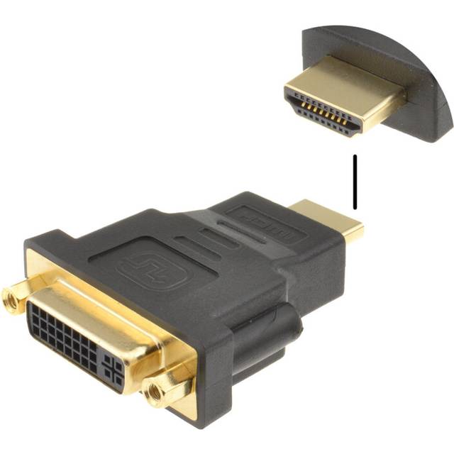 kenable DVI D 24+5 Socket to HDMI Plug Digital Adapter Converter GOLD