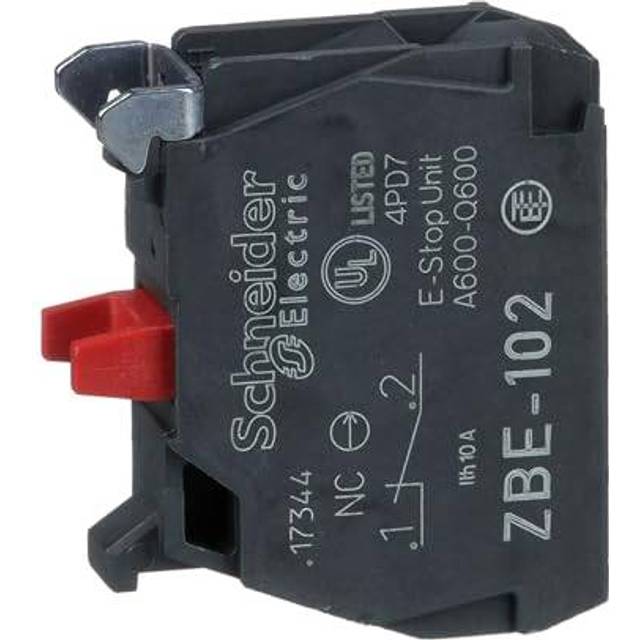 ZBE102 - Auxiliary contact block 0 NO/1 NC ZBE102
