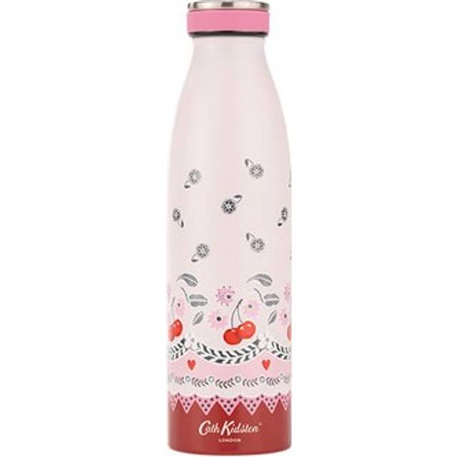 Cath kidston cherry stainless steel water bottle 460ml