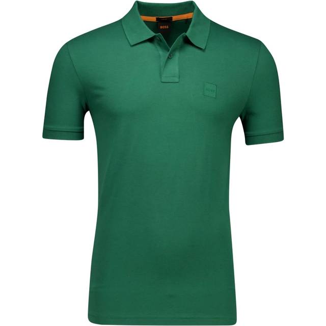 BOSS Passenger Slim Fit Polo T Shirt Green
