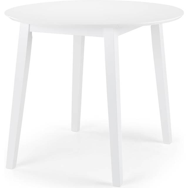 Julian Bowen Coast Dropleaf Table - White