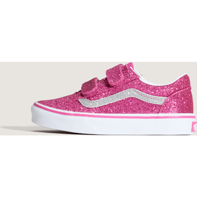 Vans - Kids Old Skool Shoes (4-8 Years), Pink, Size: 28