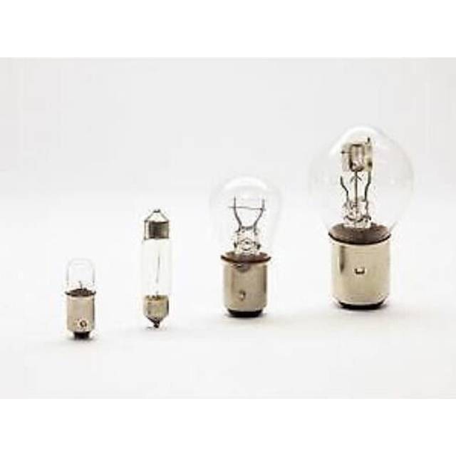 Lambretta bulbs 12 volt complete set