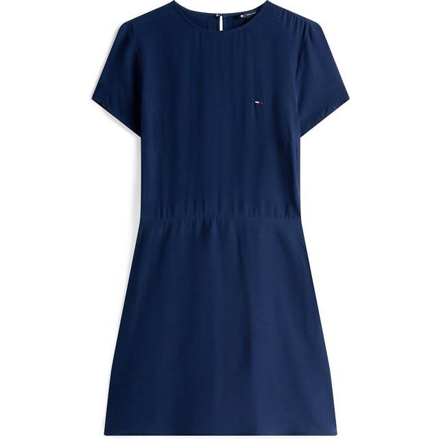 Back Keyhole Slim Mini Dress