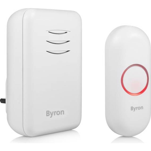 Plug in wireless doorbell set byron dby-22312uk