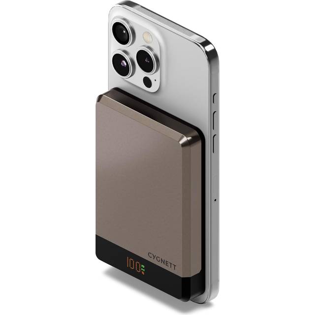 Cygnett Cy5279pbche 10000 Mah Lithium-ion Li-ion Wireless Charging 15 W Champagn