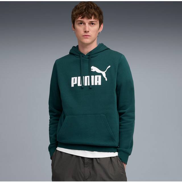 PUMA Essentials No. 1 Logo Hoodie Men, Green Terrain, size XL (XL)
