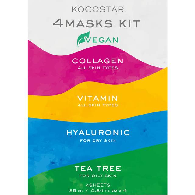 Kocostar 4 Masks Kit
