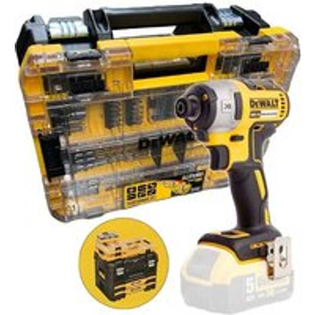 Dewalt DCF887N 18V XR G2 Brushless 3 Speed Impact Driver + Tstak Case + 85pc Set