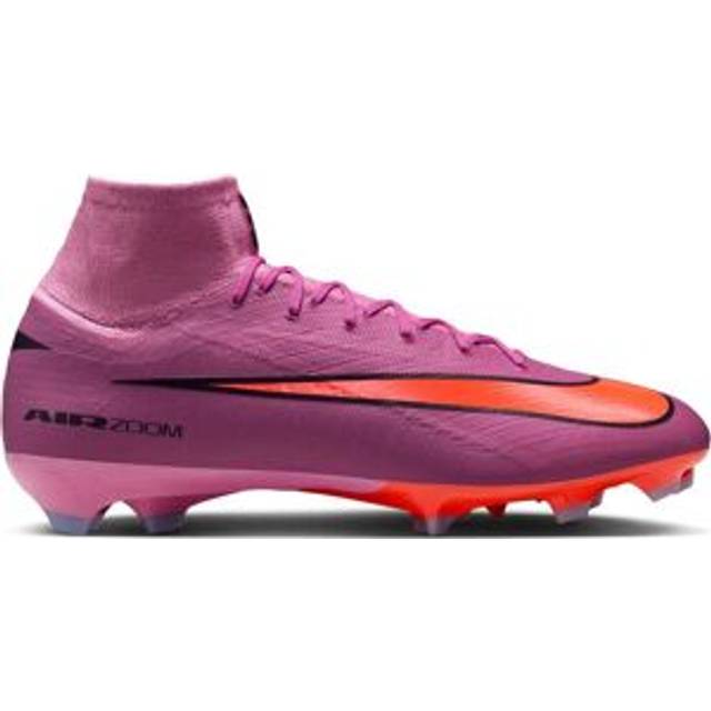 Nike Mercurial Superfly 10 Pro Firm-Ground High-Top Football Boot - Pink - 4