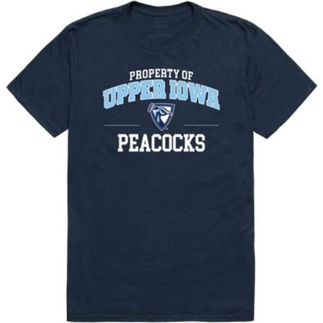 W Republic 517-681-NVY-03 Upper Iowa University Peacocks Property College T-Shirt, Navy - Large