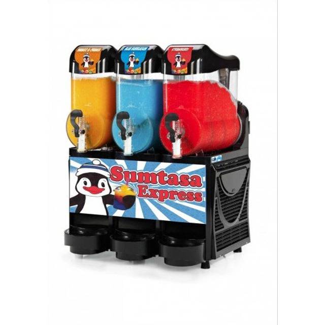 (2 x 10) FABY EXPRESS Commercial Slush Machine Black