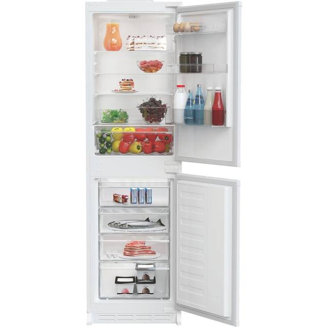 INDESIT KINS 1261B4 UK Integrated 50/50 Fridge Freezer - Sliding Hinge, White