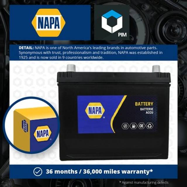 Car battery 069n napa 1295015 67737 2880087327000 a55sx10655c4a a970x10655ka