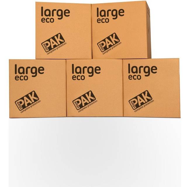 StorePAK Large Eco Cardboard Storage Boxes - Set of 5