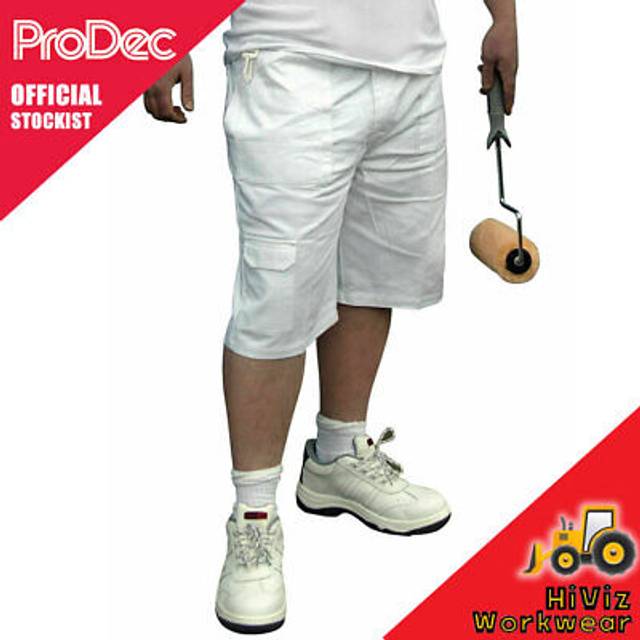 Blackrock Prodec Painters Shorts PC205 White 28&quot; Colour: White, S