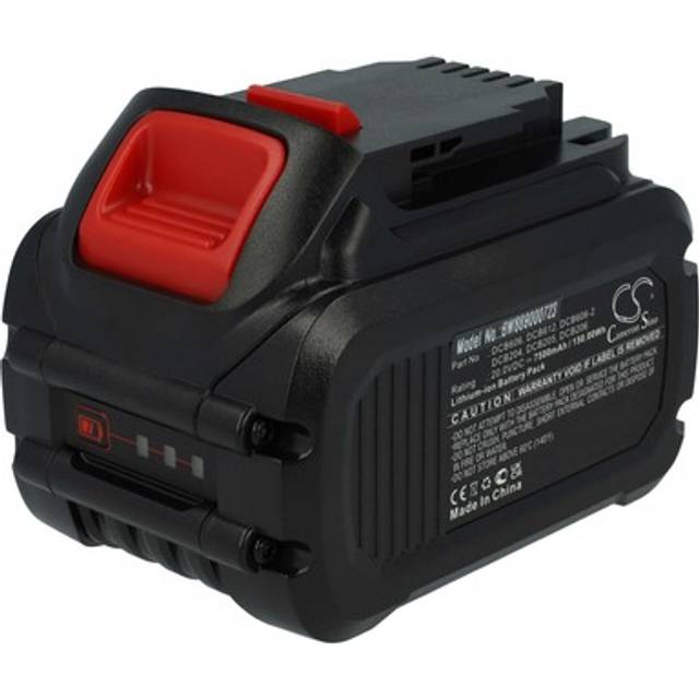 Battery for dewalt dcr027 dcr019 dcr019-qw dcr018 dcr016 dcr016-qw 7.5ah 20v
