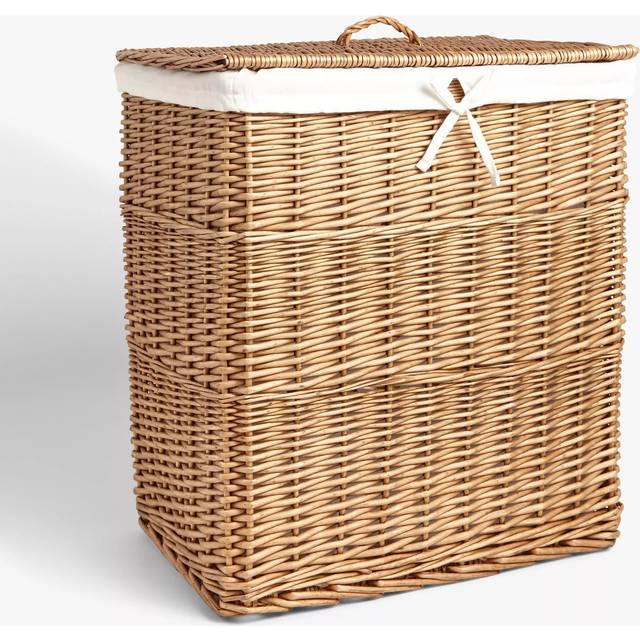John Lewis Willow Double Laundry Basket
