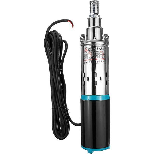 (12V) 12V/24V Deep Well Pump Peak 300W 8m3/h Solar Submersible Pump