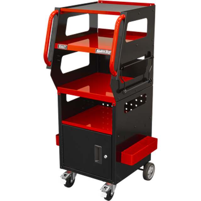 Sealey apdt435r diagnostics trolley 4-level