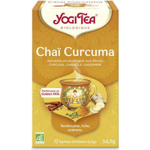 Yogi Tea Infusion Chai Gurkmeja 17 påsar